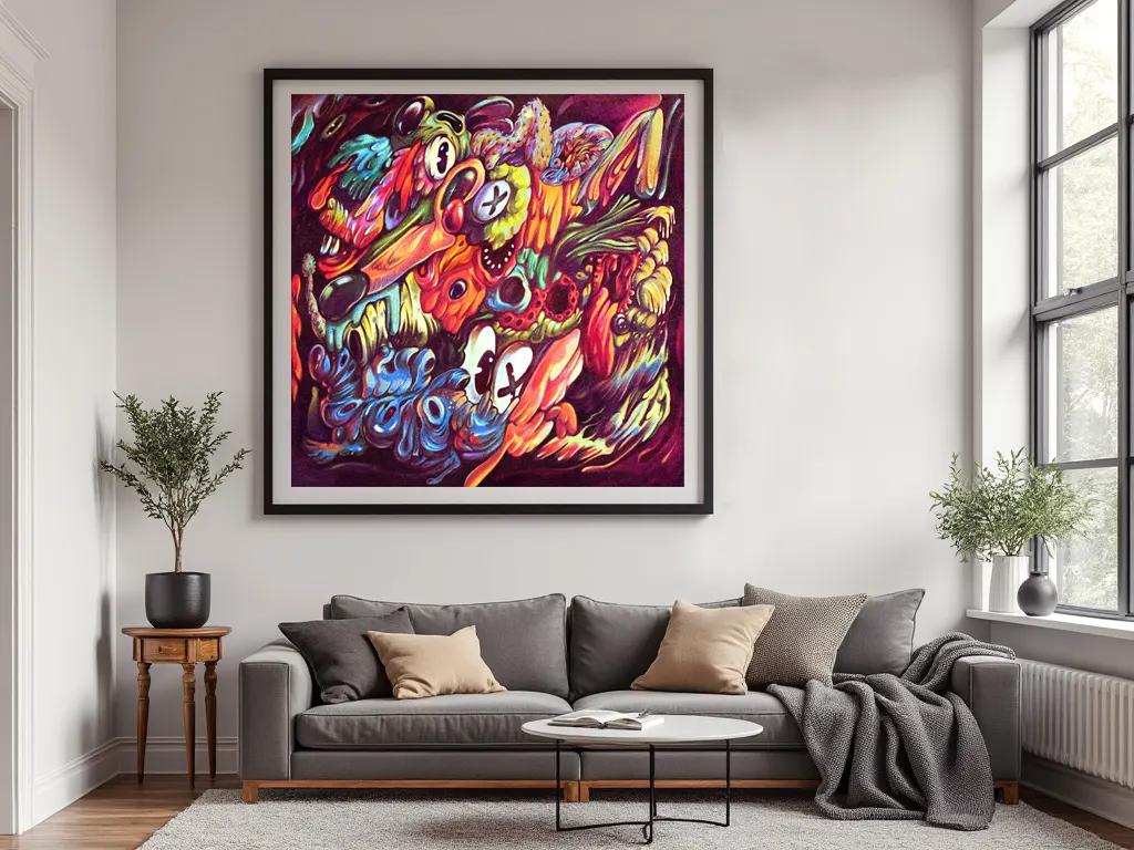 Exquisite Aberrations by Hans Kristo , Neo abstract Gallery view