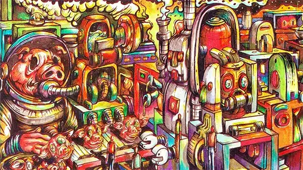 THE MECHANISM OF MADNESS BY HANSKRISTO